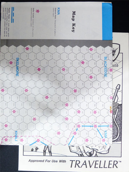 Judges Guild Traveller: Marantha Alkahest Sector - Roleplay Booklet #1X3