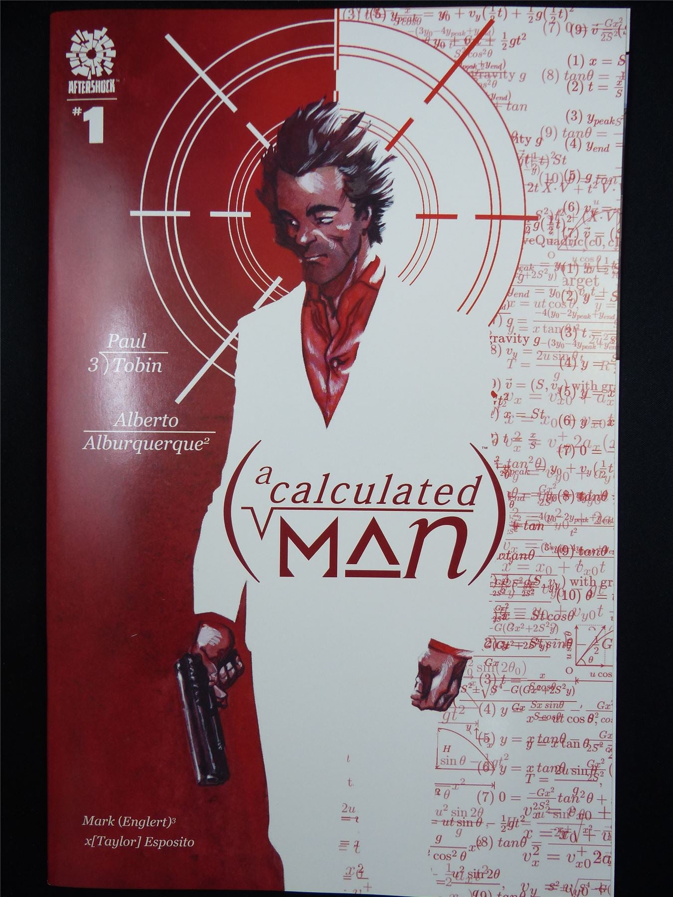 A CALCULATED Man #1 - Jun 2023 Aftershock Comic #12Y