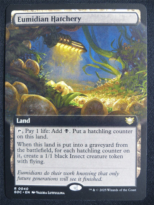 Eumidian Hatchery Extended Art - EOC - Mtg Card #3DU