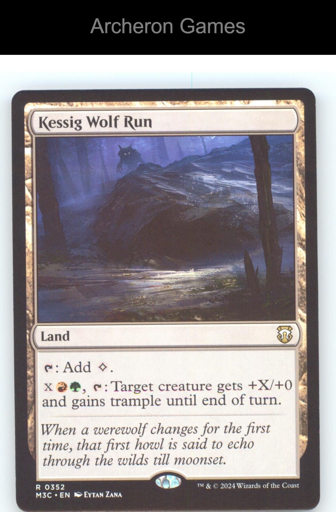 Kessig Wolf Run 352 R MTG Card NM/EX+