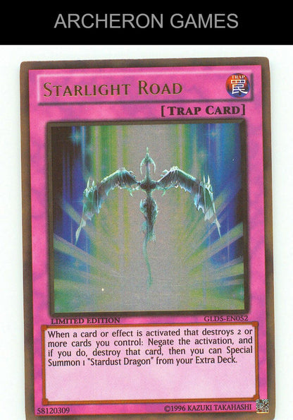 Starlight Road Gold Rare YUGIOH Card
