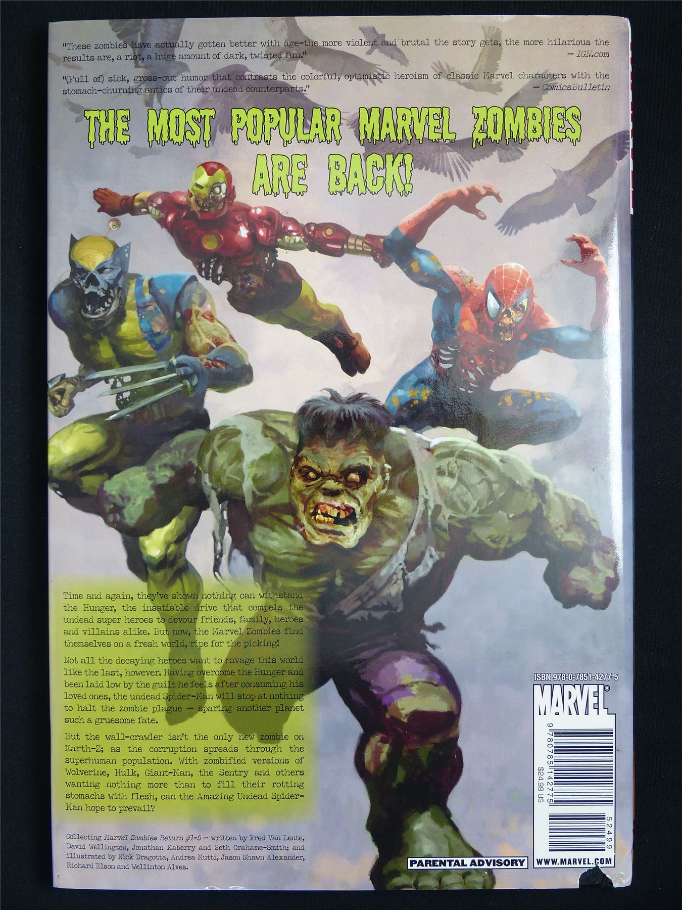 Marvel Zombies Return - Marvel Graphics Hardback #1PL
