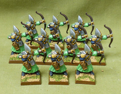 Classic High Elf Archers painted - High Elves - Warhamer Fantasy #4WJ