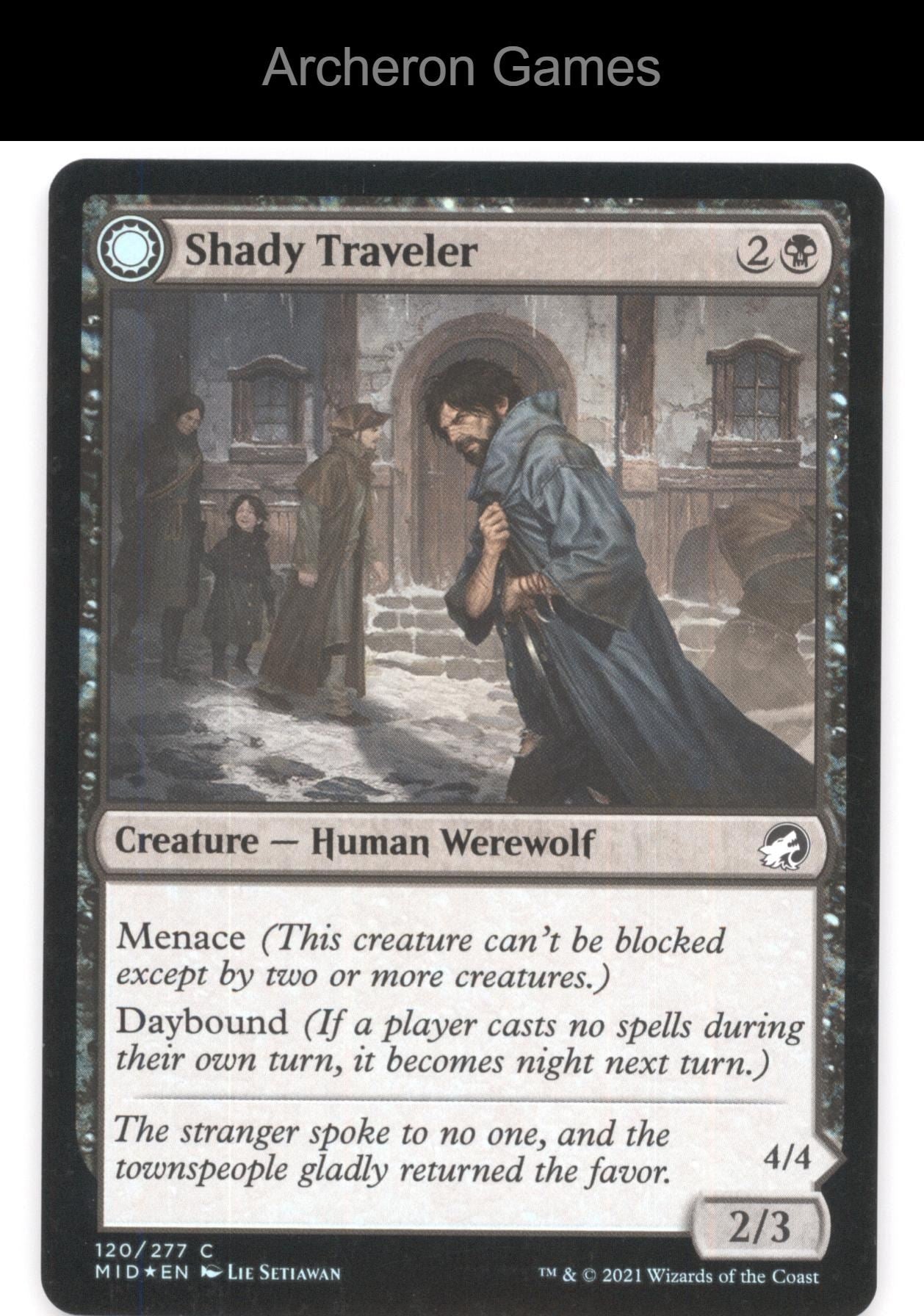 Shady Traveler 120 C MTG Card Innistrad: Midnight Hunt