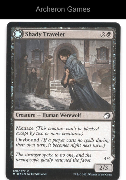 Shady Traveler 120 C MTG Card Innistrad: Midnight Hunt