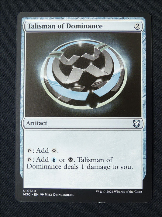 Talisman of Dominance - M3C - Mtg Card #4GM
