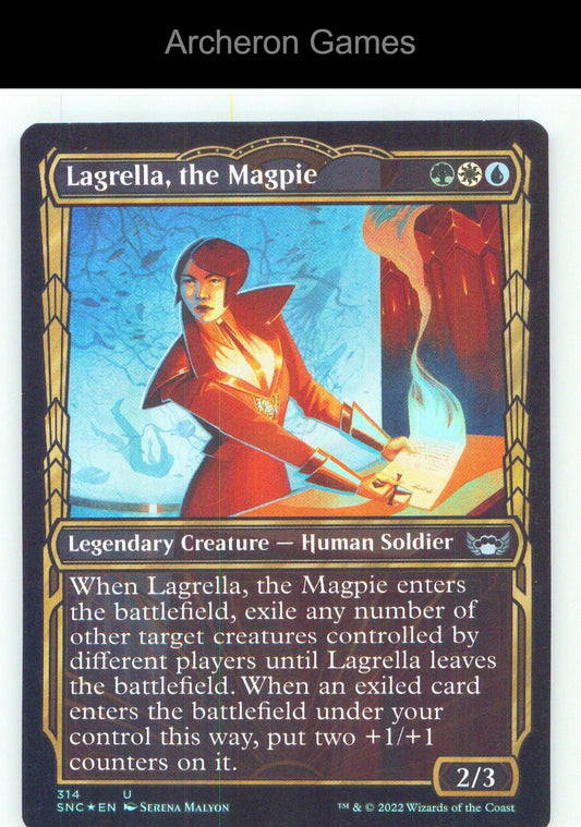 Lagrella, the Magpie (Showcase) SNC 314 UC MTG Card NM/EX+ Foil
