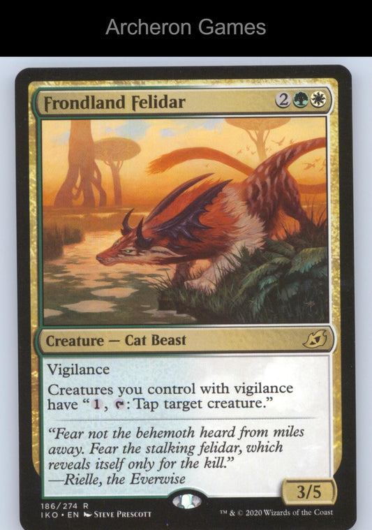 Frondland Felidar 186 R MTG Card Ikoria: Lair of Behemoths