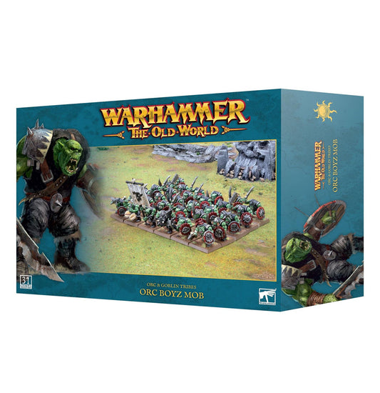 Orc Boyz Mob - Orc and Goblin Tribes - Warhammer Old World - Available from 06/04/24