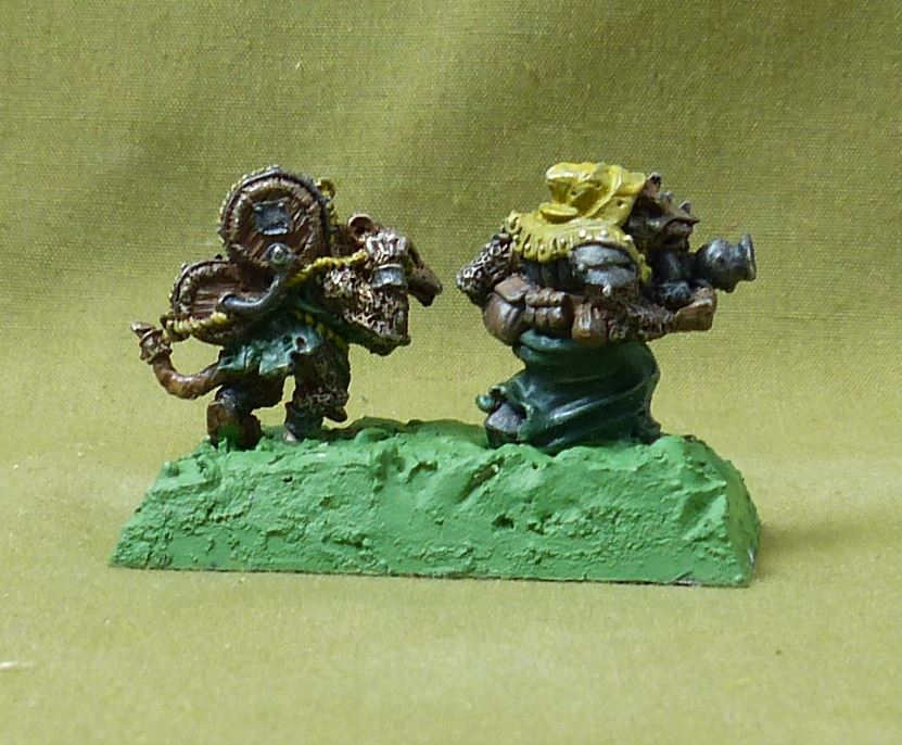 Classic Metal Weapons Team - Skaven - Warhammer Fantasy #5Q