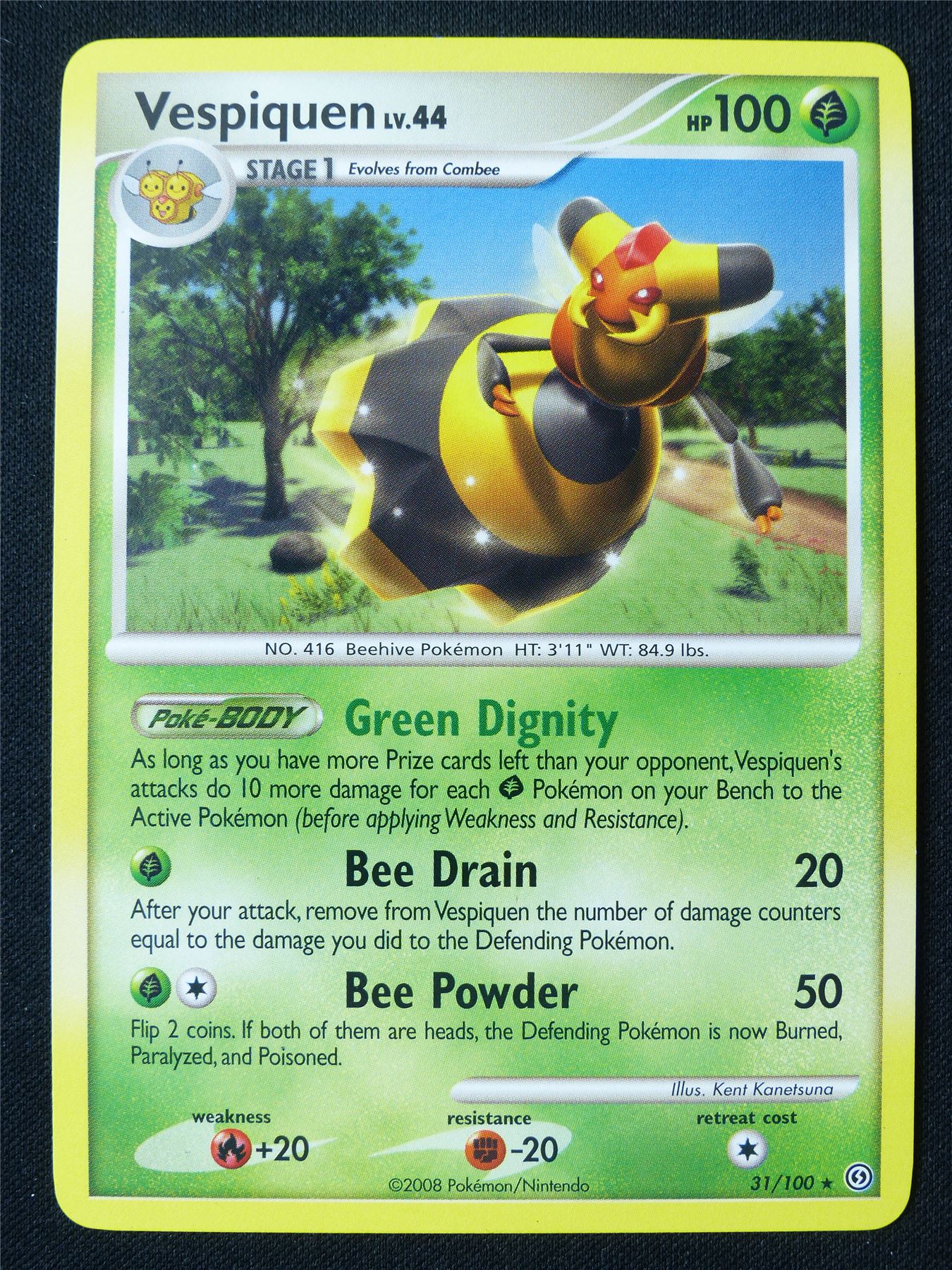 Vespiqueen 31/100 - Pokemon Card #1D2