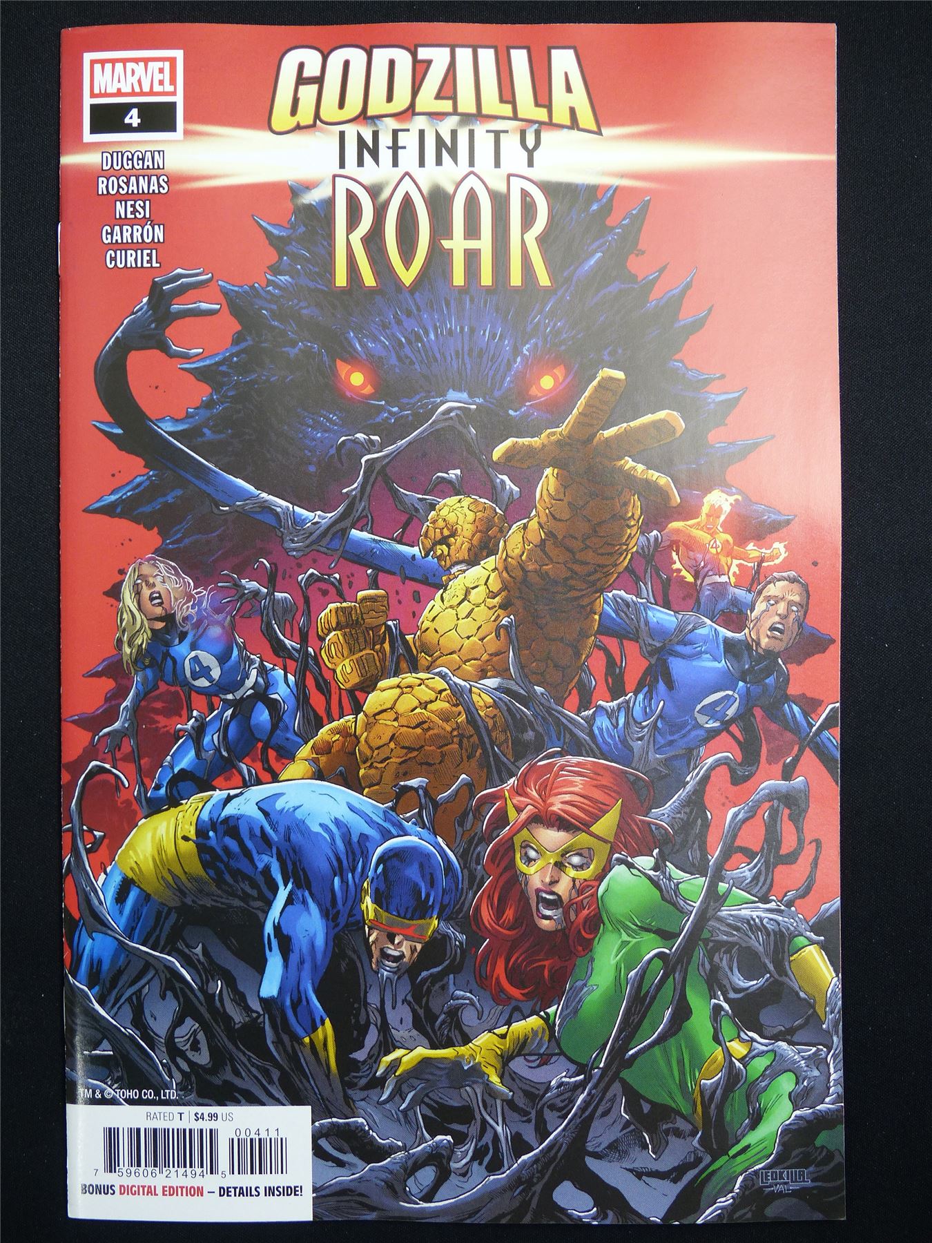 GODZILLA: Infinity Roar #4 Cvr A - Jul 2026 Marvel Comic #3E