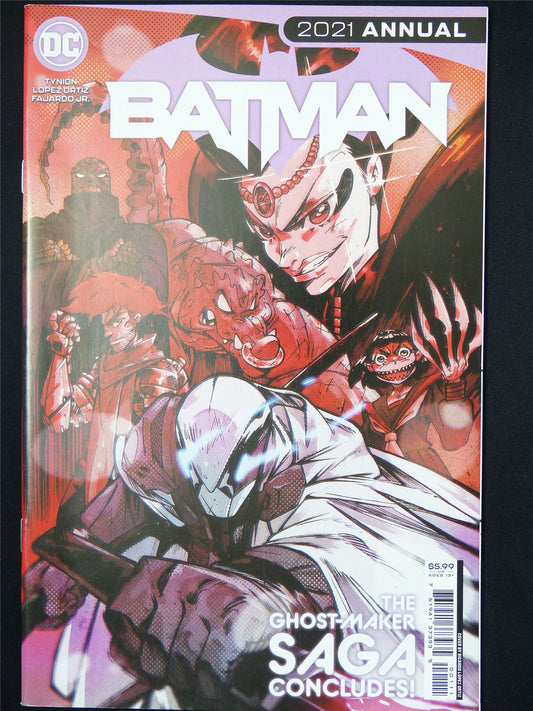 BATMANAnnual 2021 #1 - B&B DC Comic #7KS