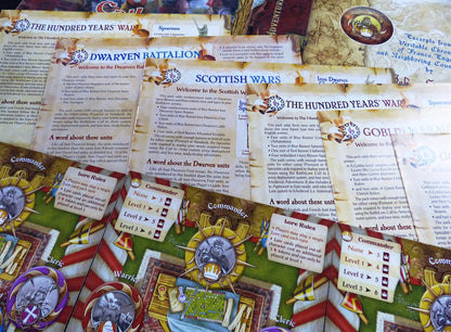 Battlelore 1st edition Game - Includes Call to Arms & Epic Expansions - Boardgame #36D