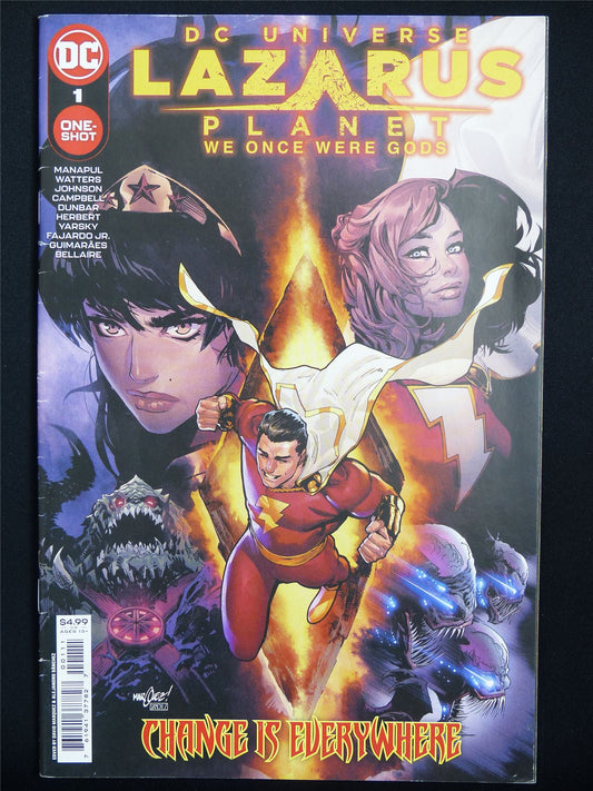 DC Universe: LAZARUS Planet: We Once Were Gods #1 - DC Comic #2V1