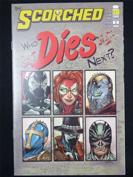 SPAWN: The Scorched #2 Cvr B - B&B Image Comic #7YK