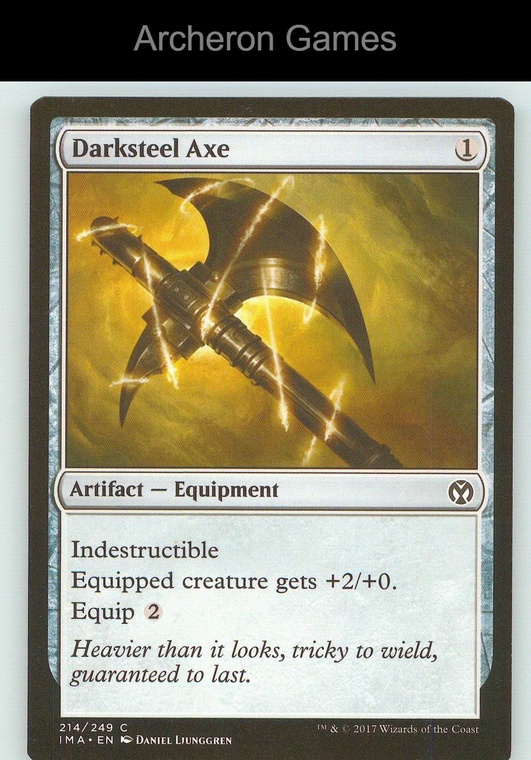 Darksteel Axe IMA 214 C MTG Card NM/EX+