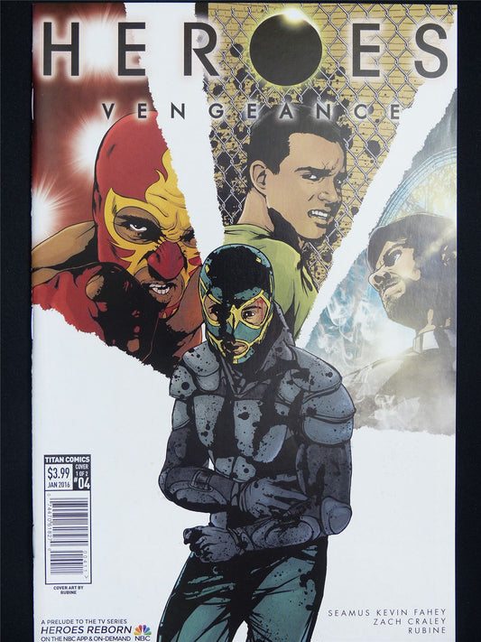 HEROES: Vengeance #4 - Titan Comic #1D0