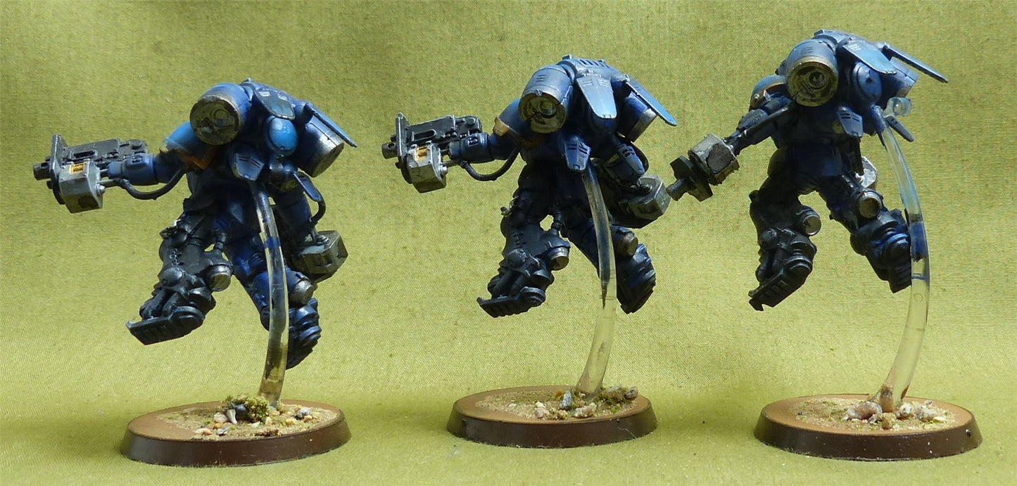 Inceptor Squad Painted - Ultramarines - Warhammer 40K #24Q