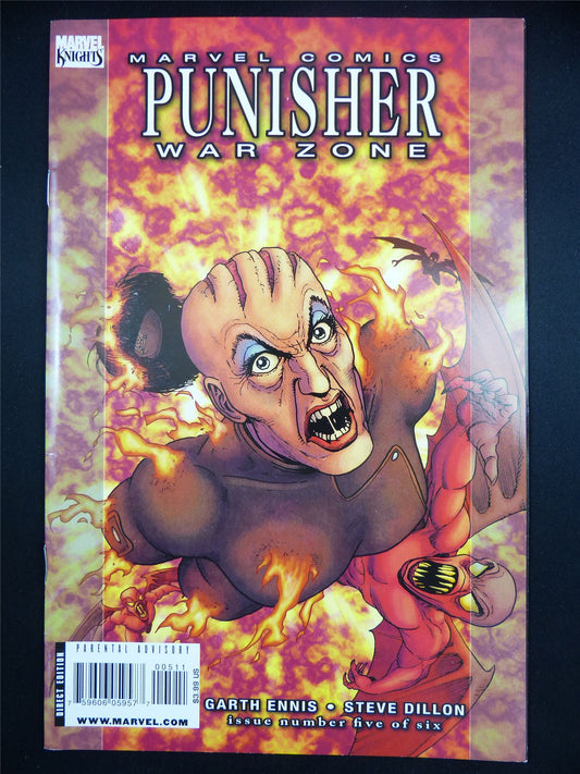 PUNISHER: War Zone #5 Marvel Knights - Marvel Comic #4UA
