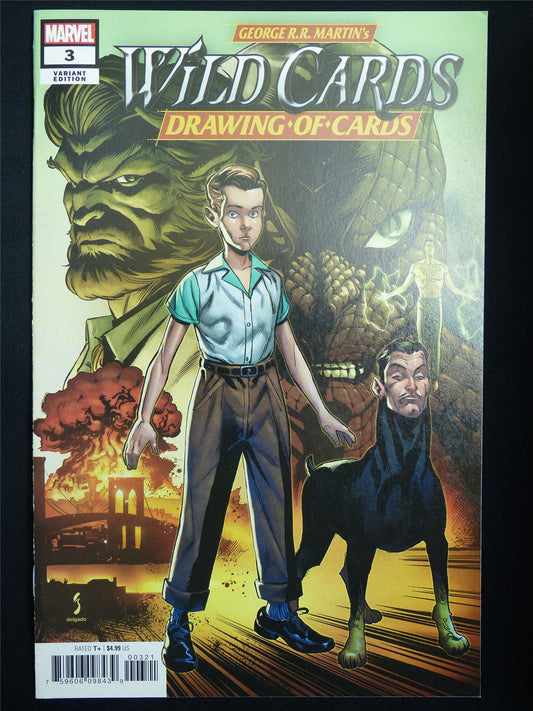 WILD Cards: The Drawing of Cards #3 Variant - B&B Marvel Comic #2JV