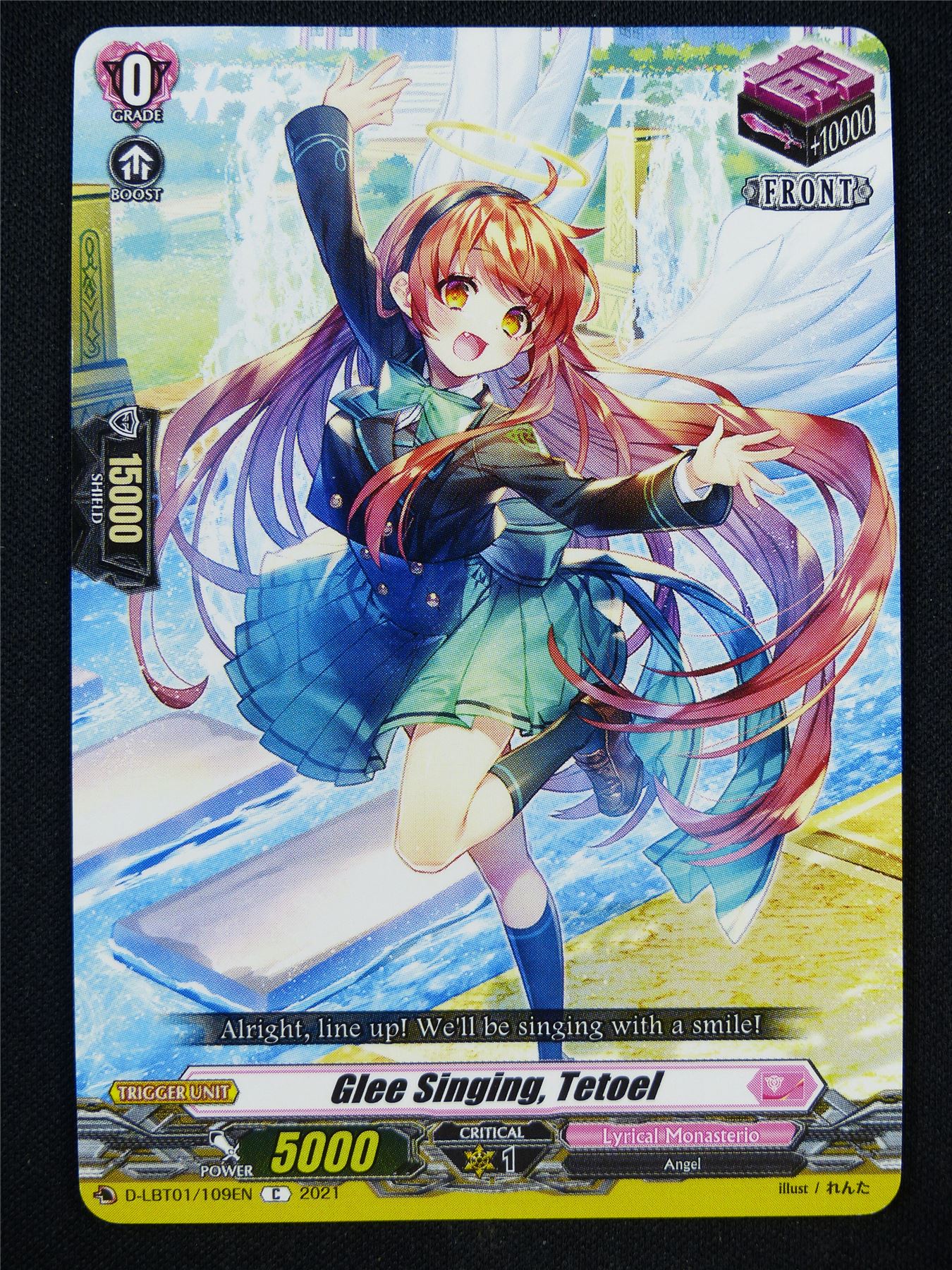 Glee Singing Tetoel D-LBT01 - Vanguard Card #2I5