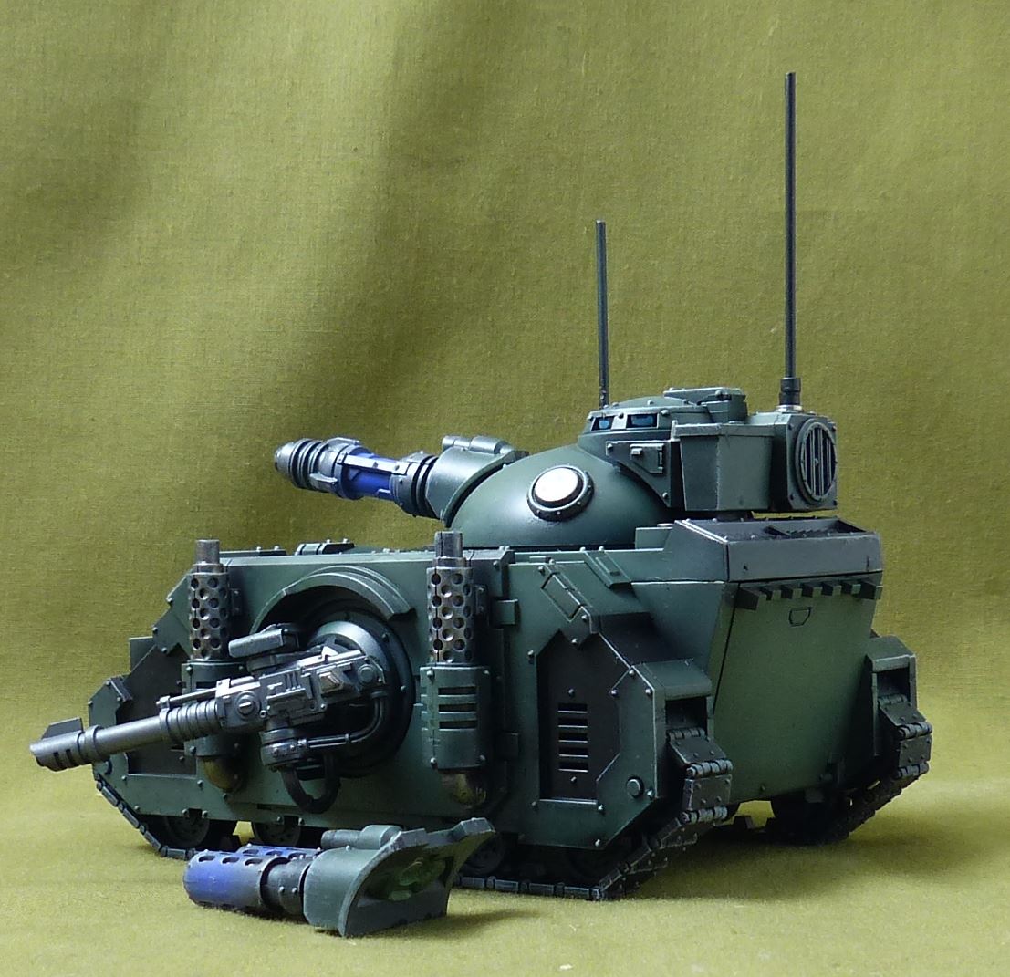 Deimos Pattern Predator Battle Tank Painted - Sons of Horus - Warhammer Horus Heresy #BG