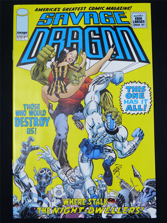 SAVAGE Dragon #272 - B&B Oct 2024 Image Comic #2J6