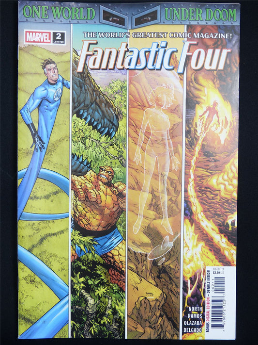 FANTASTIC Four #2 - Marvel Comic #311