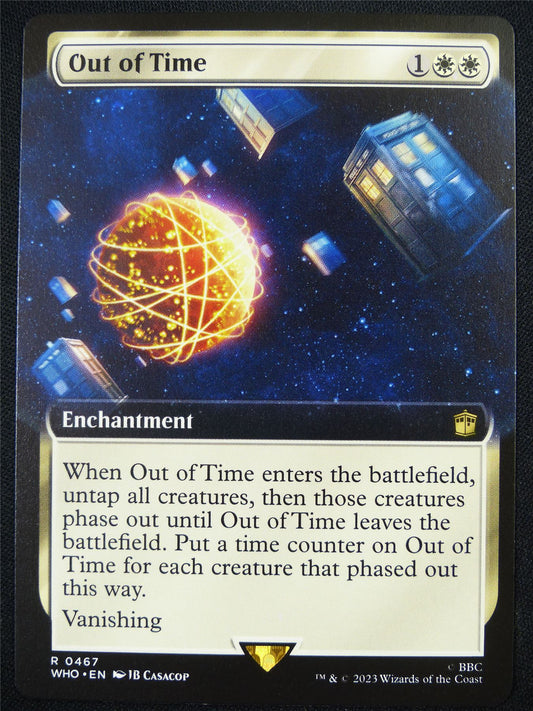 Out of Time Extended Art - WHO - Mtg Card #A0