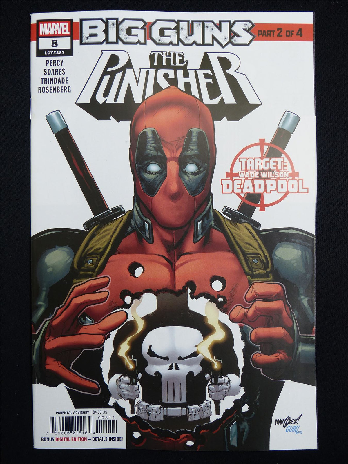 The PUNISHER #8 Cvr A - Nov 2026 Marvel Comic #457
