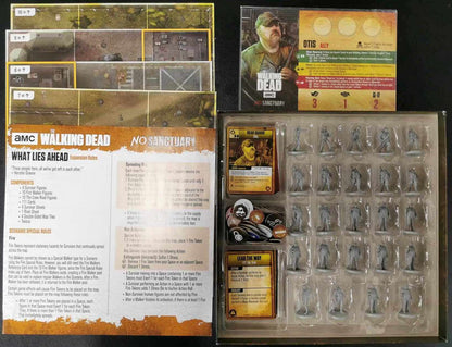 AMC's The Walking Dead: No Sanctuary - What Lies Ahead Expansion Board Game #9HX