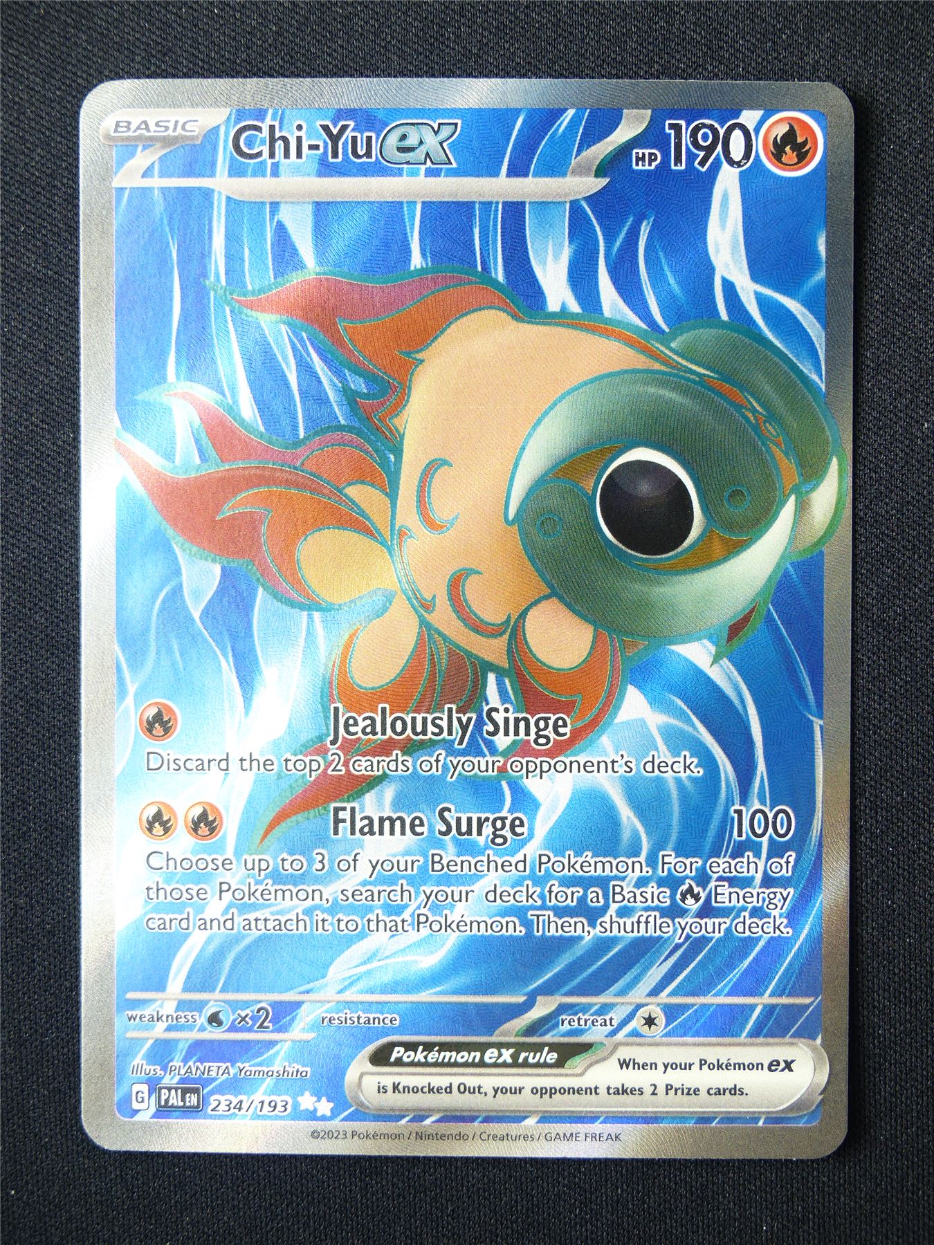 Chi-Yu EX 234/193 Textured Holo - Pokemon Card #5W5