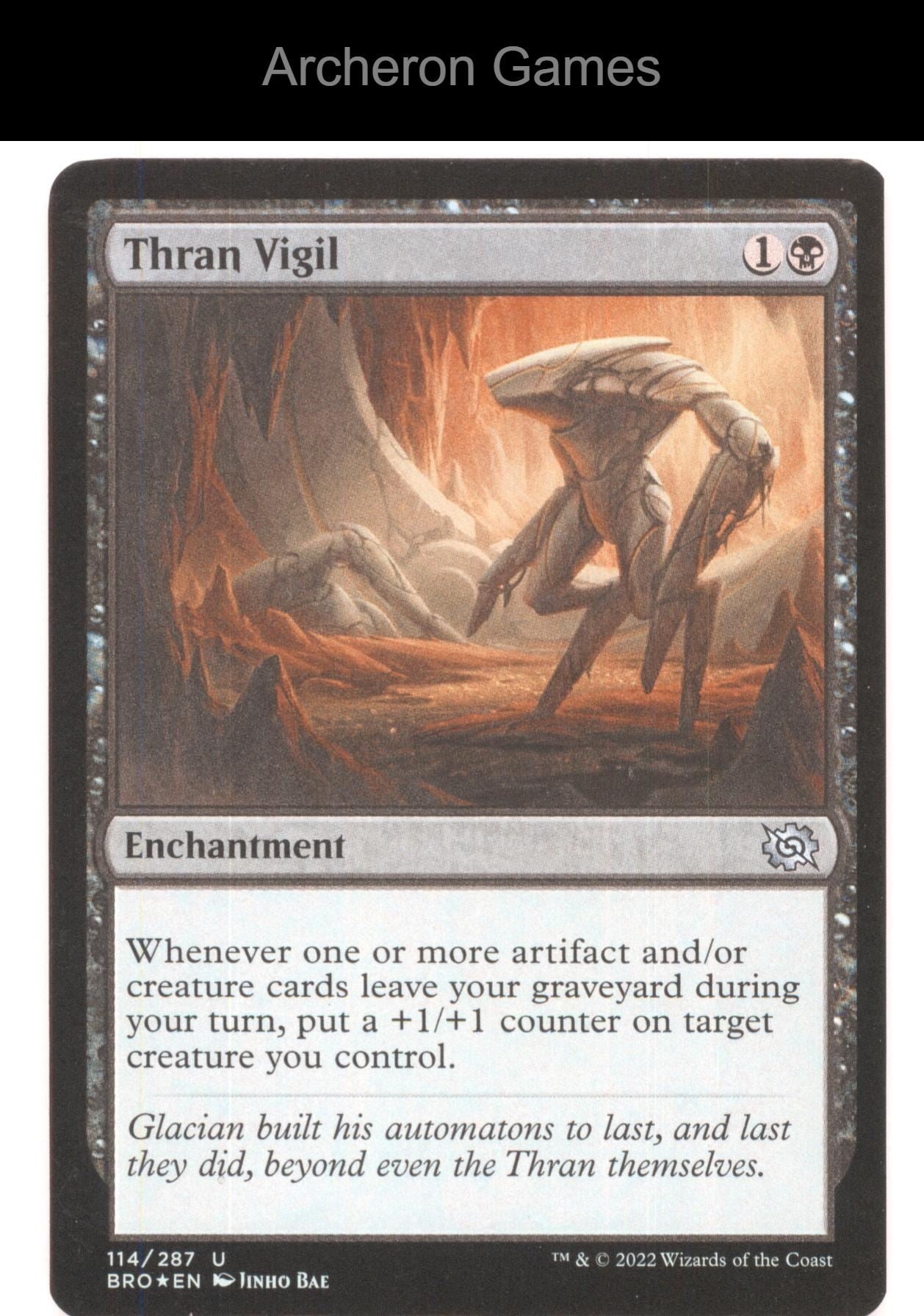 Thran Vigil 114 UC MTG Card The Brothers' War