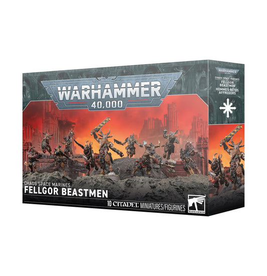 Fellgor Beastmen - Chaos Space Marines - Warhammer: 40K - Available from 08/08/2026