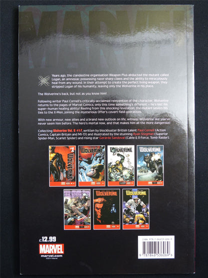 Wolverine: Mortal - Marvel Graphic Softback #4RN