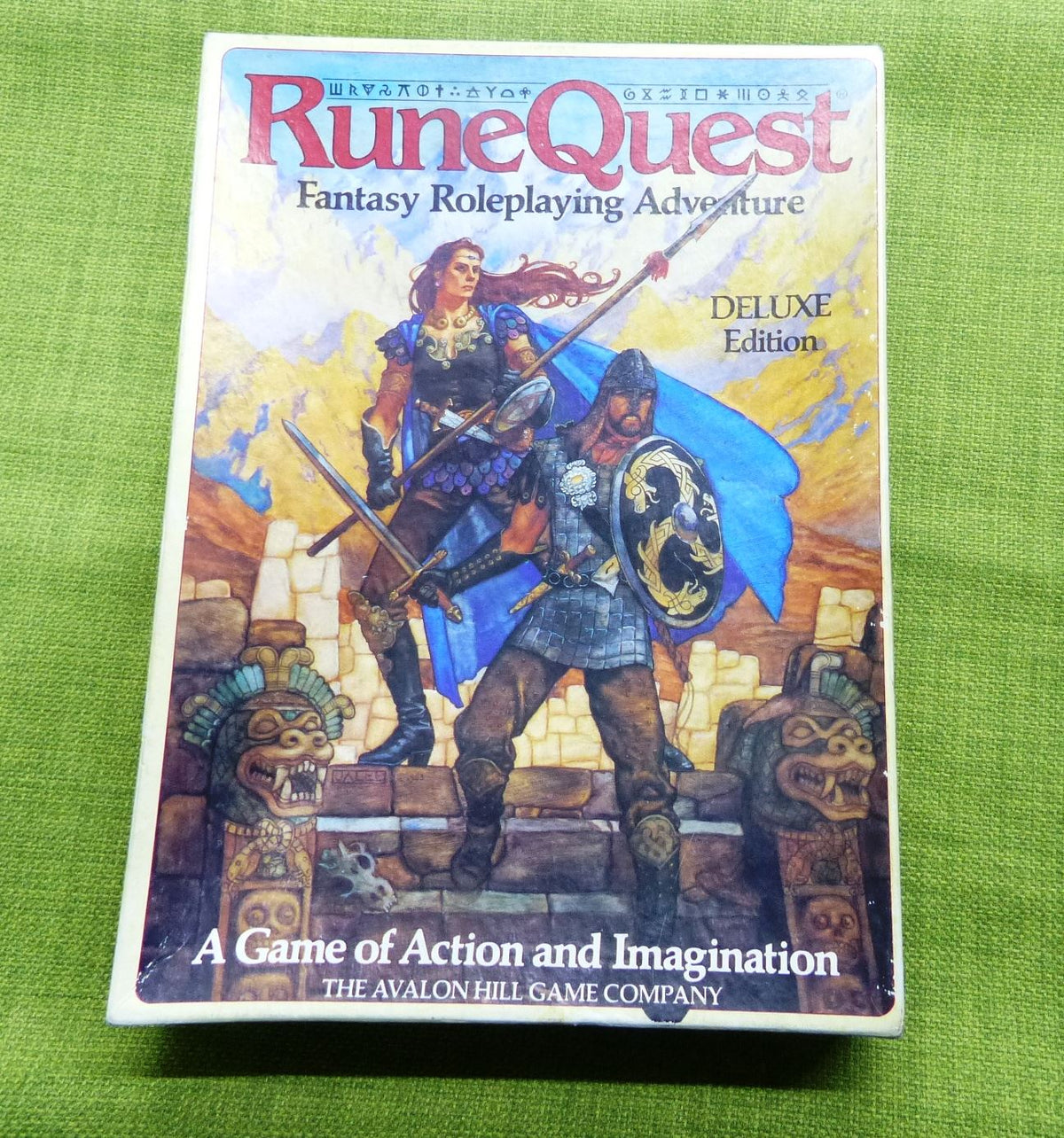 Rune Quest Deluxe Edition Fantasy Roleplaying Adventure #6C