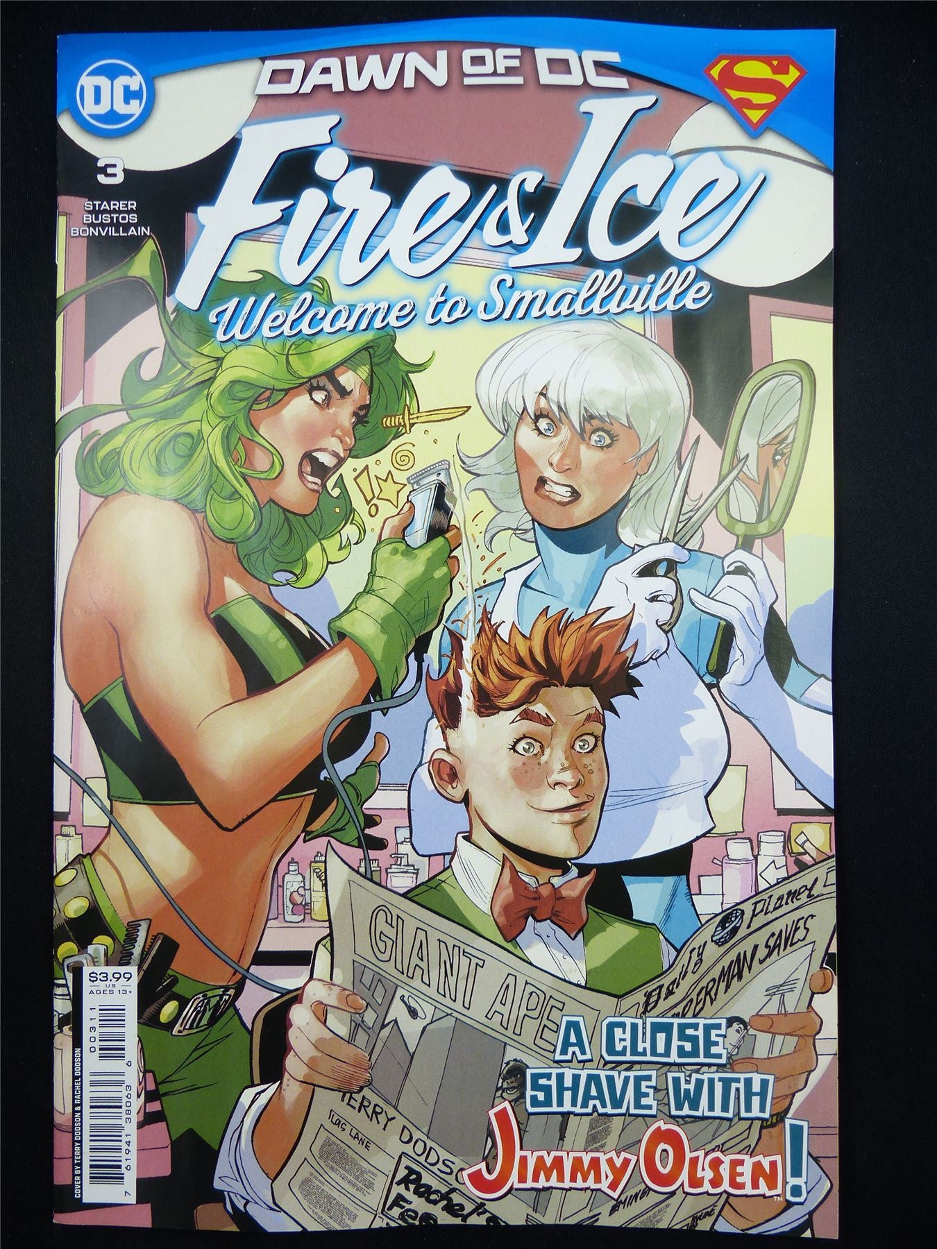 FIRE & Ice: Welcome to Smallville #3 - Jan 2024 DC Comic #ID