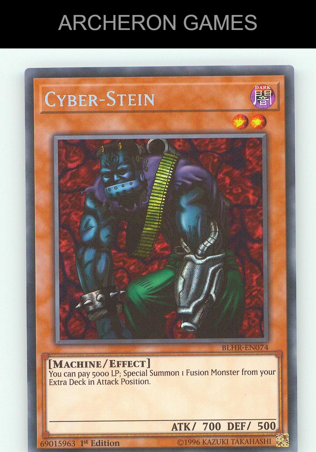 Cyber-Stein SEC YUGIOH Card