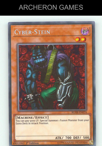 Cyber-Stein SEC YUGIOH Card
