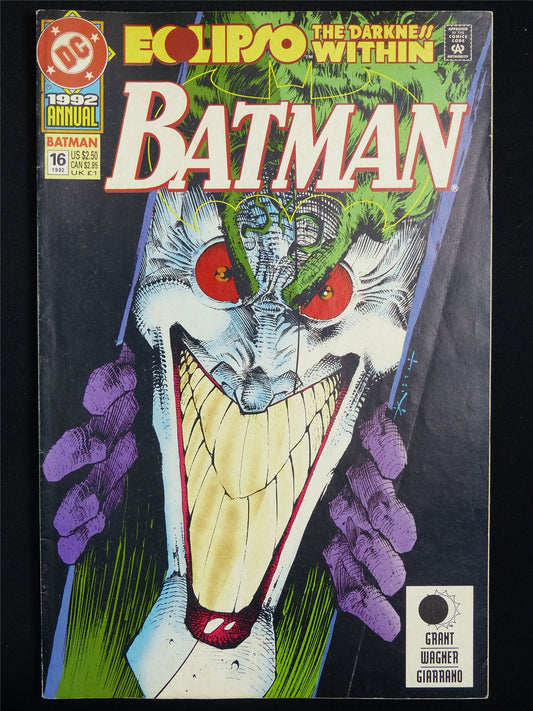 BATMAN Annual 1992 #16 - DC Comic #324