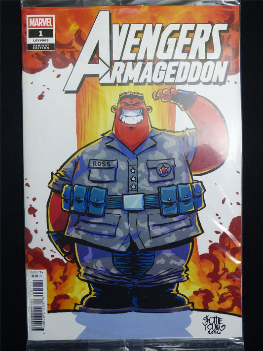 AVENGERS: Armageddon #1 Cvr G Skottie Young - Aug 2026 Marvel Comic #18W