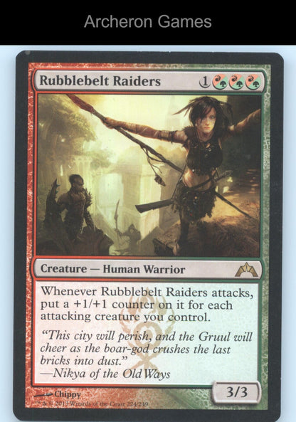 Rubblebelt Raiders 224 R MTG Card Gatecrash