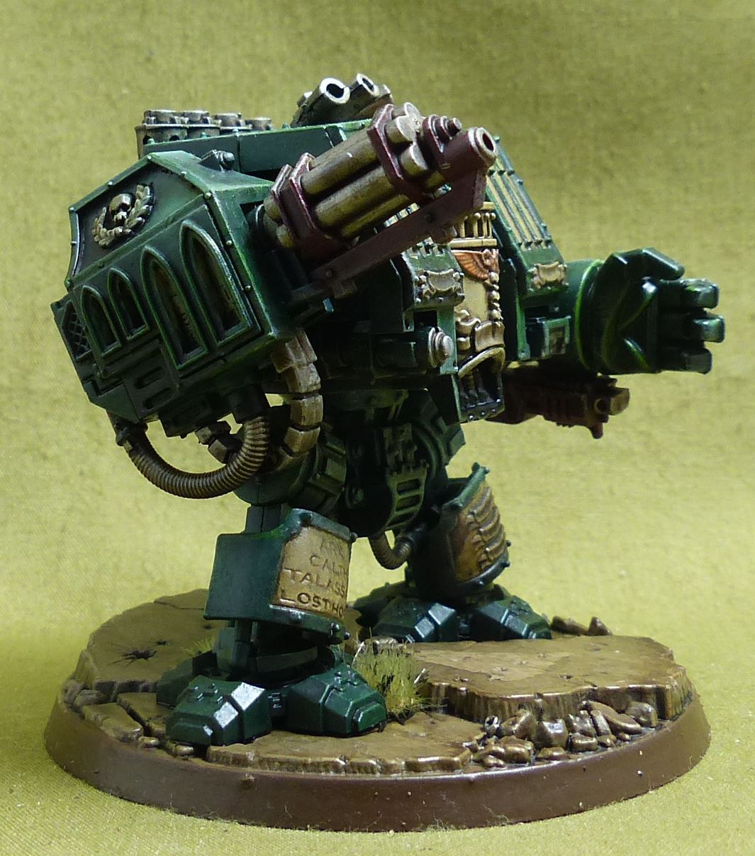 Venerable Dreadnought painted - Dark Angels - Warhammer 40K #3JF