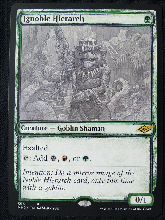 Ignoble Hierarch Showcase - MH2 - Mtg Card #1J1