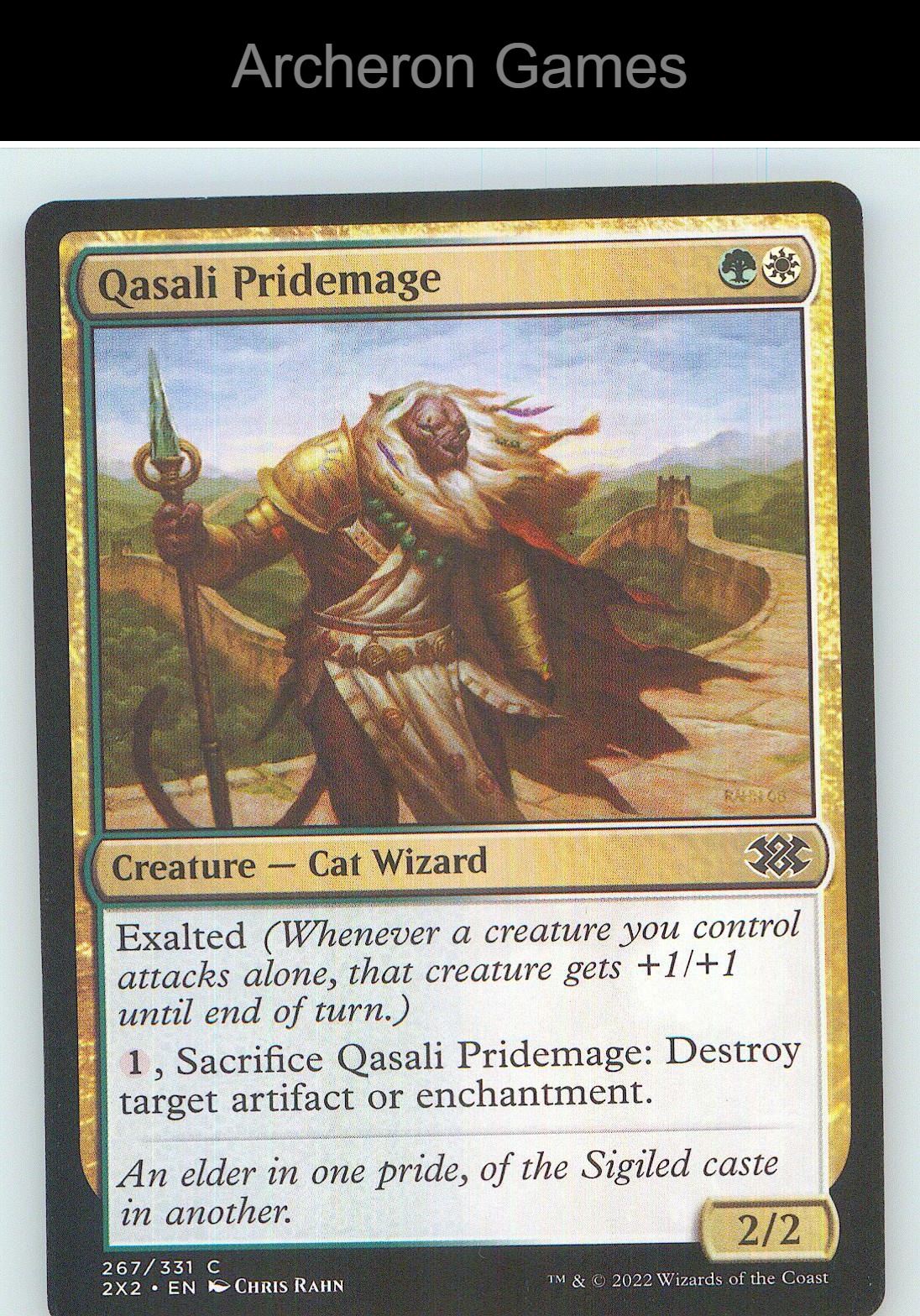 Qasali Pridemage 2X2 267 C MTG Card NM/EX+