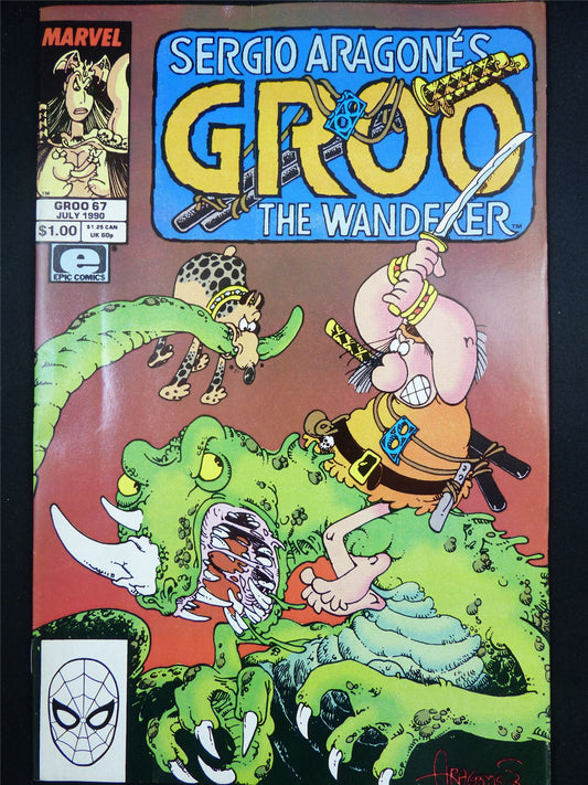 GROO The Wanderer #67 - Marvel Comic #519