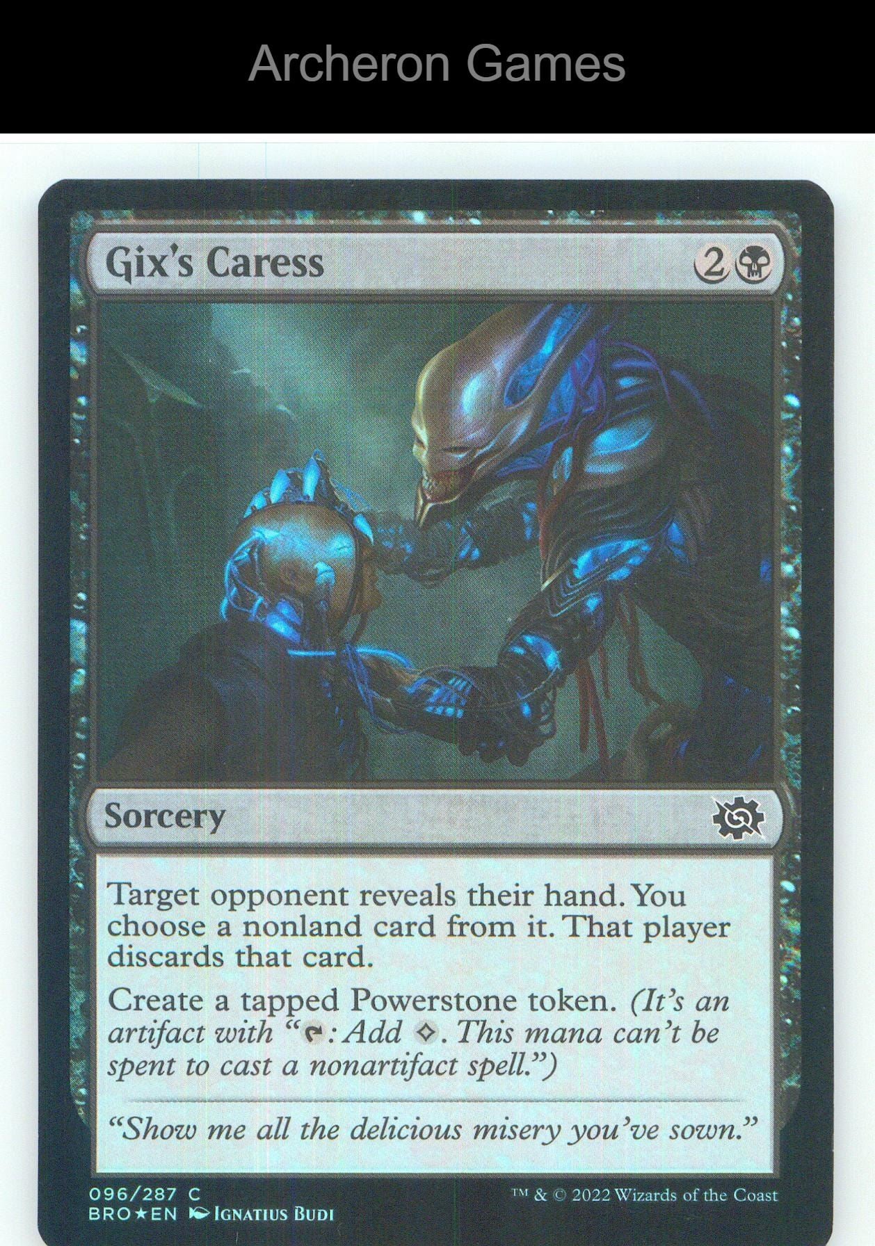 Gix's Caress BRO 96 C MTG Card NM/EX+
