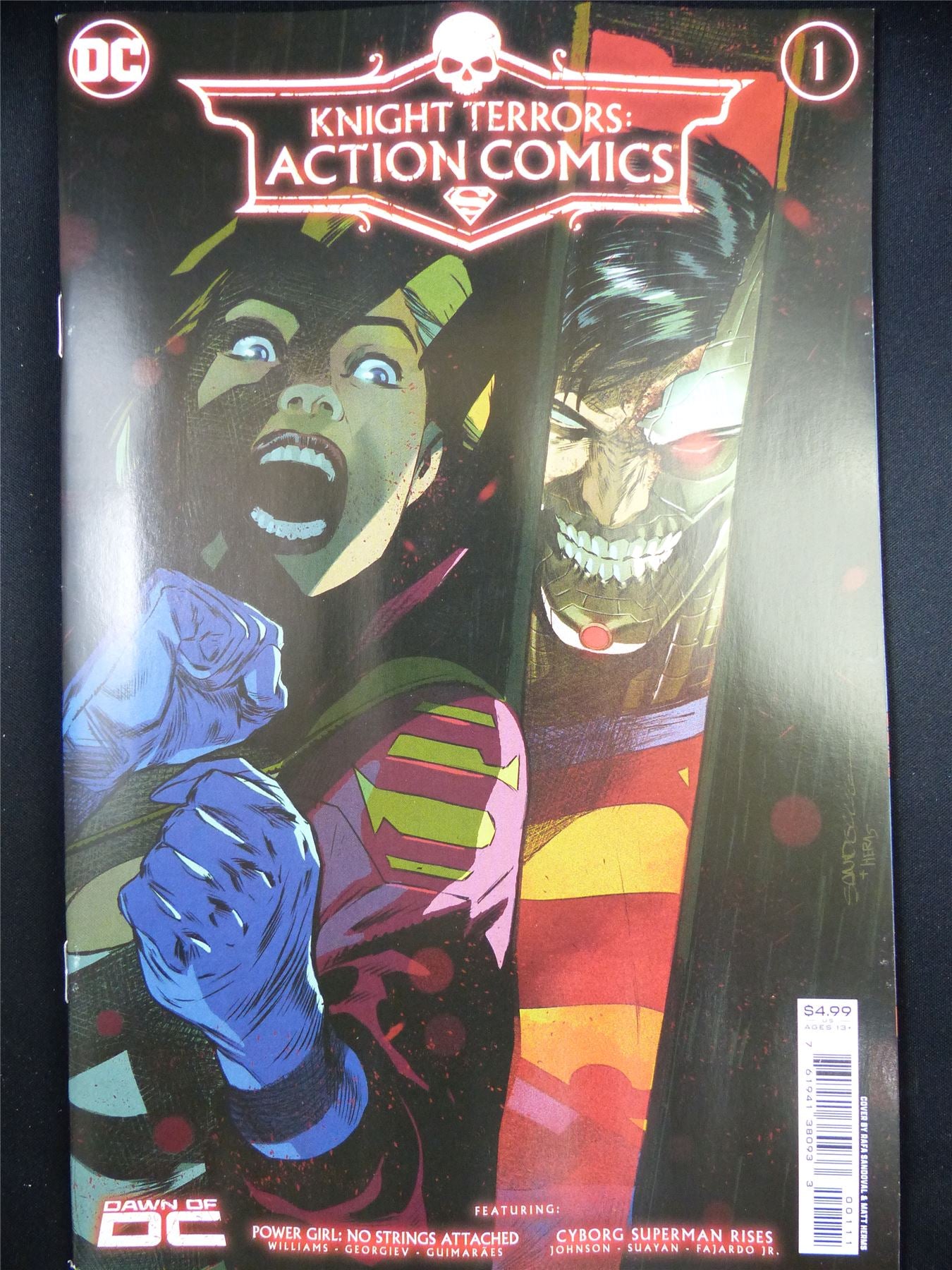 KNIGHT Terrors: SUPERMAN Action Comics #1 - Sep 2023 DC Comic #2SP