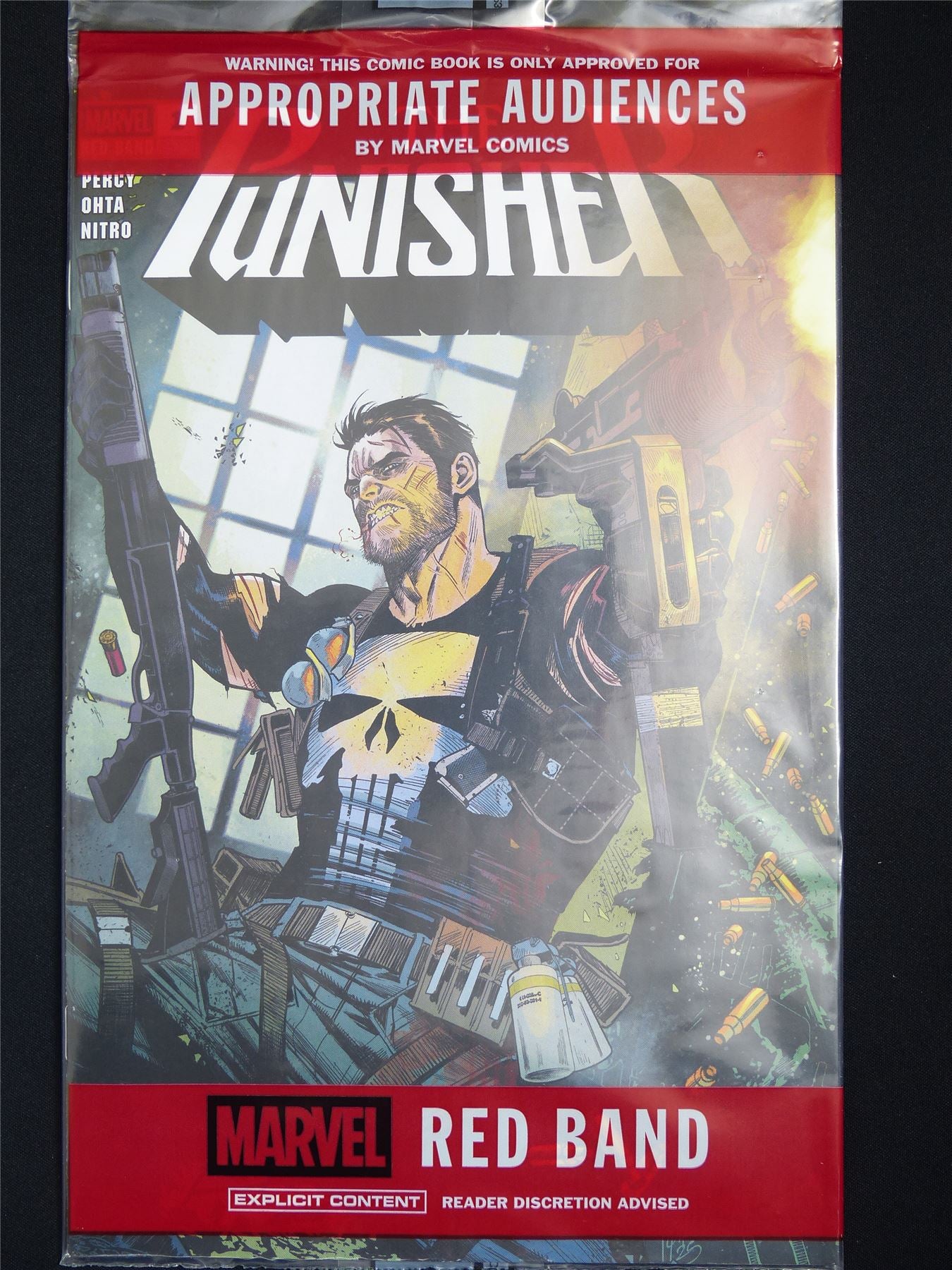 The PUNISHER #1 Red Band Variant - Nov 2025 Marvel Comic #3ZG
